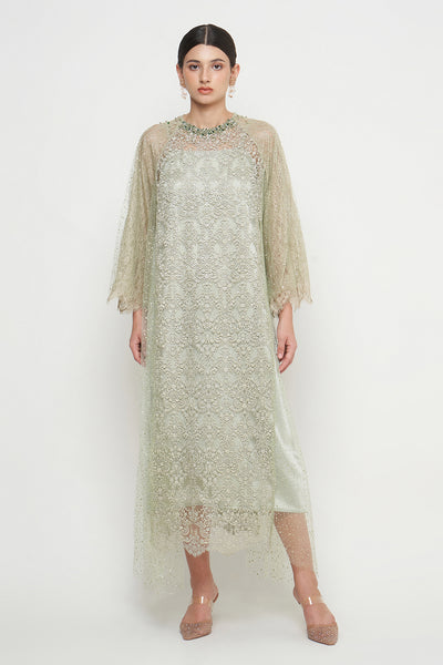 Maysaa Dress in Matcha