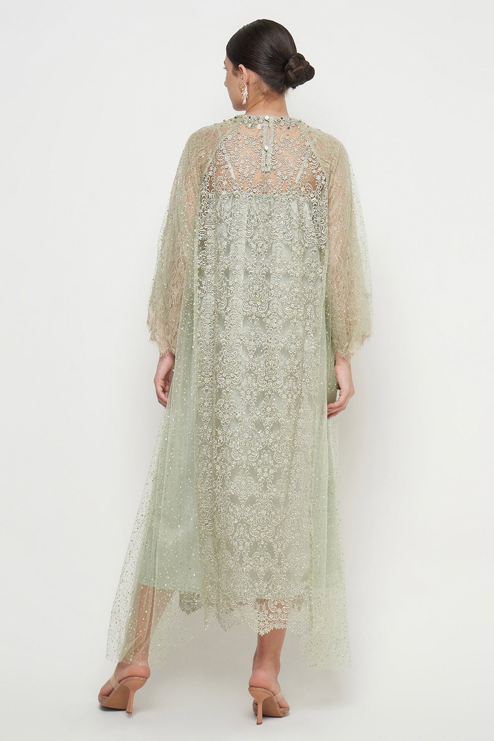 Maysaa Dress in Matcha