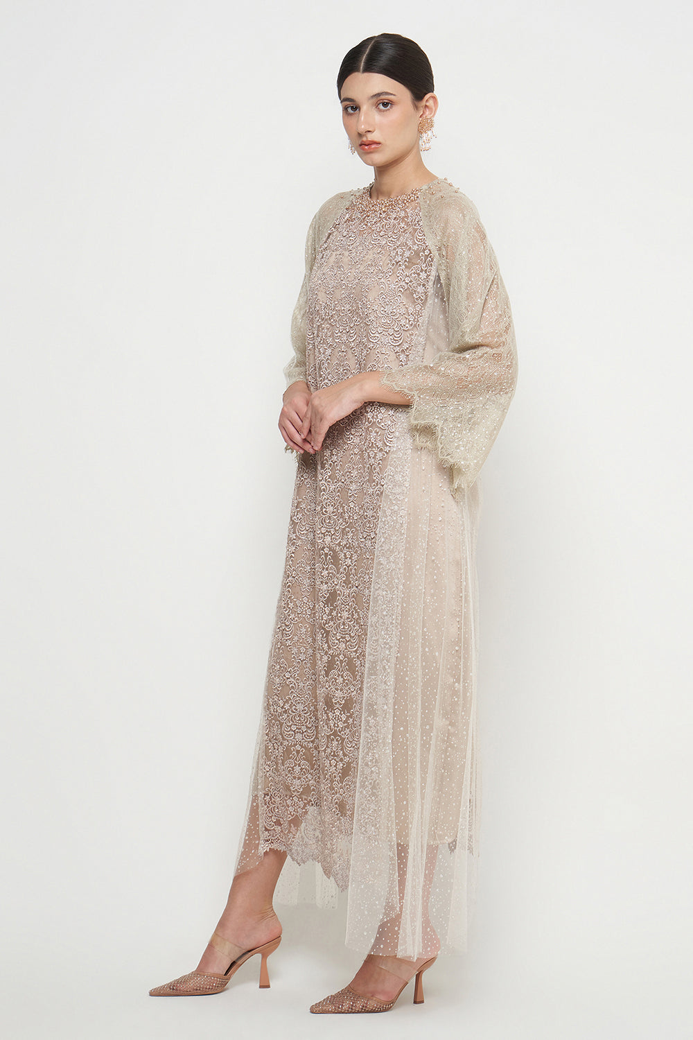 Maysaa Dress in Khaki