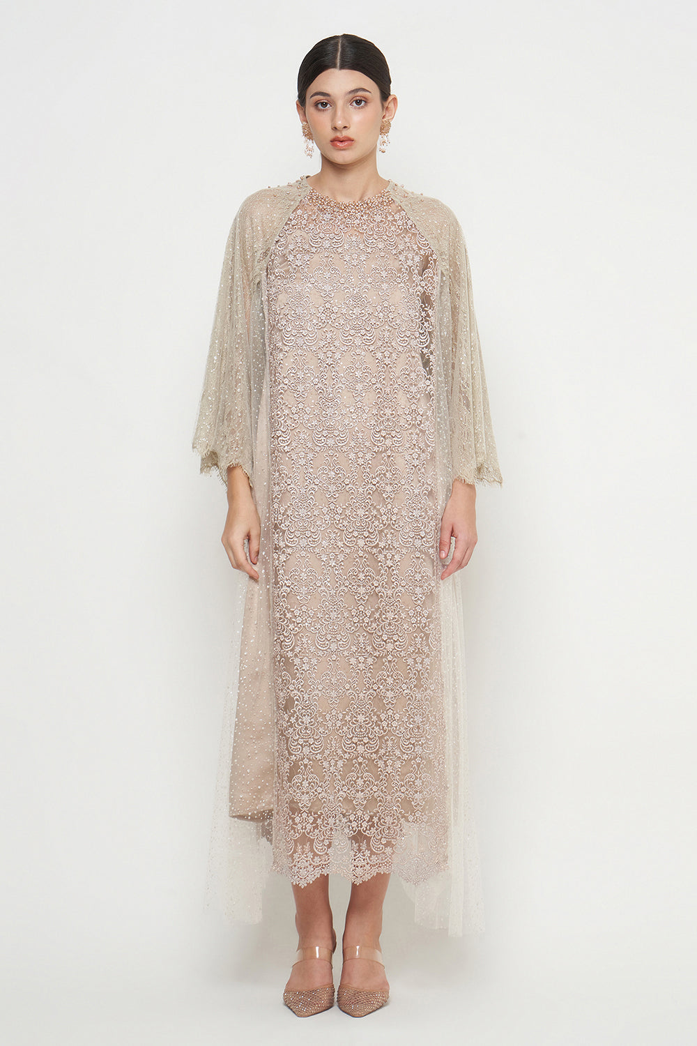 Maysaa Dress in Khaki