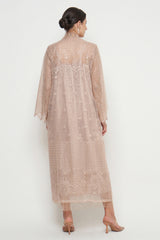 Safiya Dress in Nude