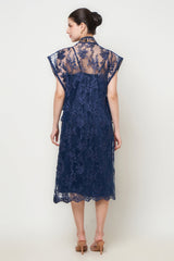 Lyca Outer Dress in Navy