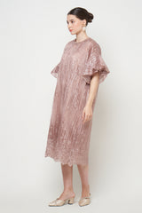 Malika Dress Rose Gold