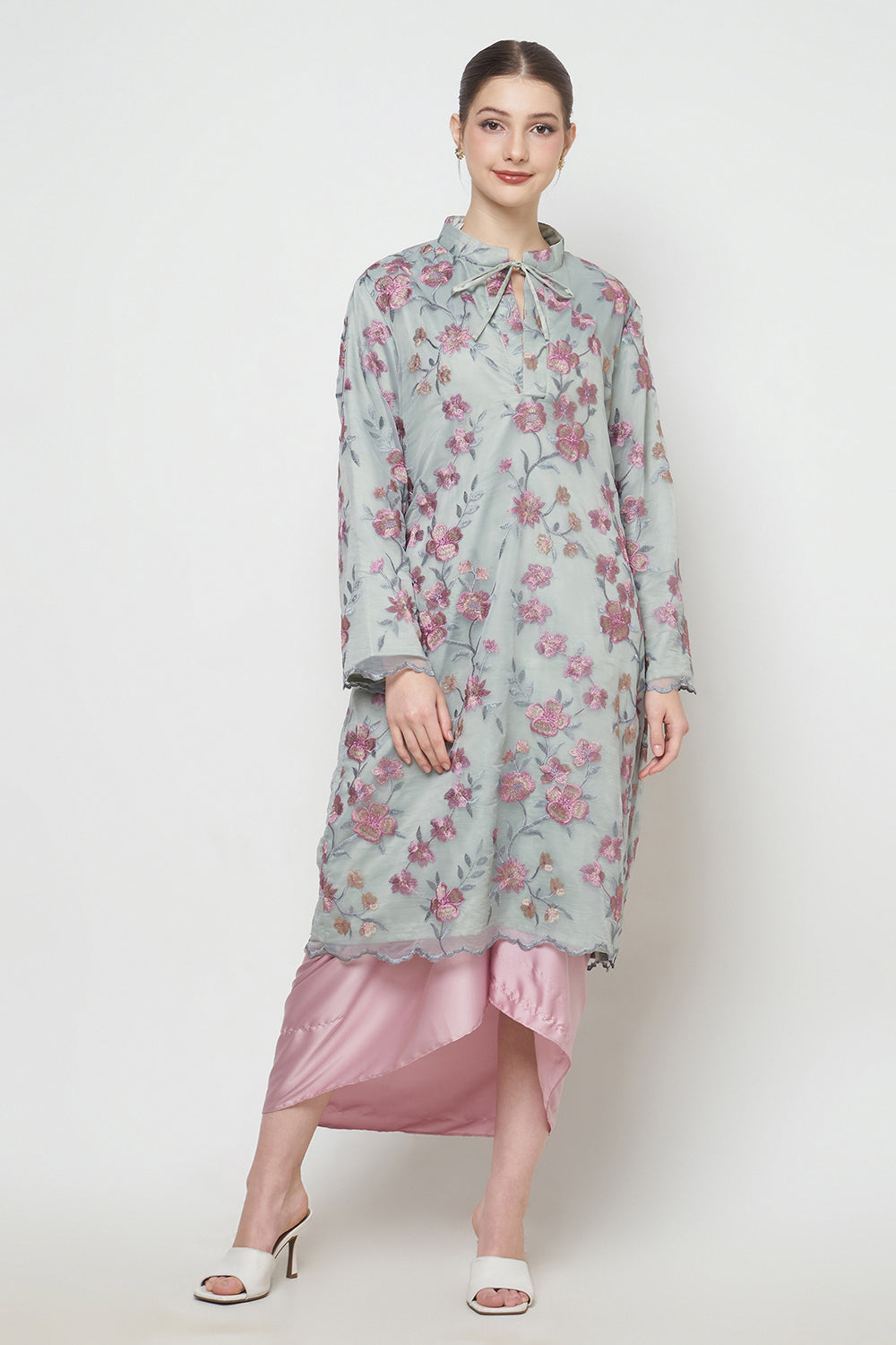 Praline Tunic Top in Green