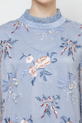 Felicia Dress in Blue