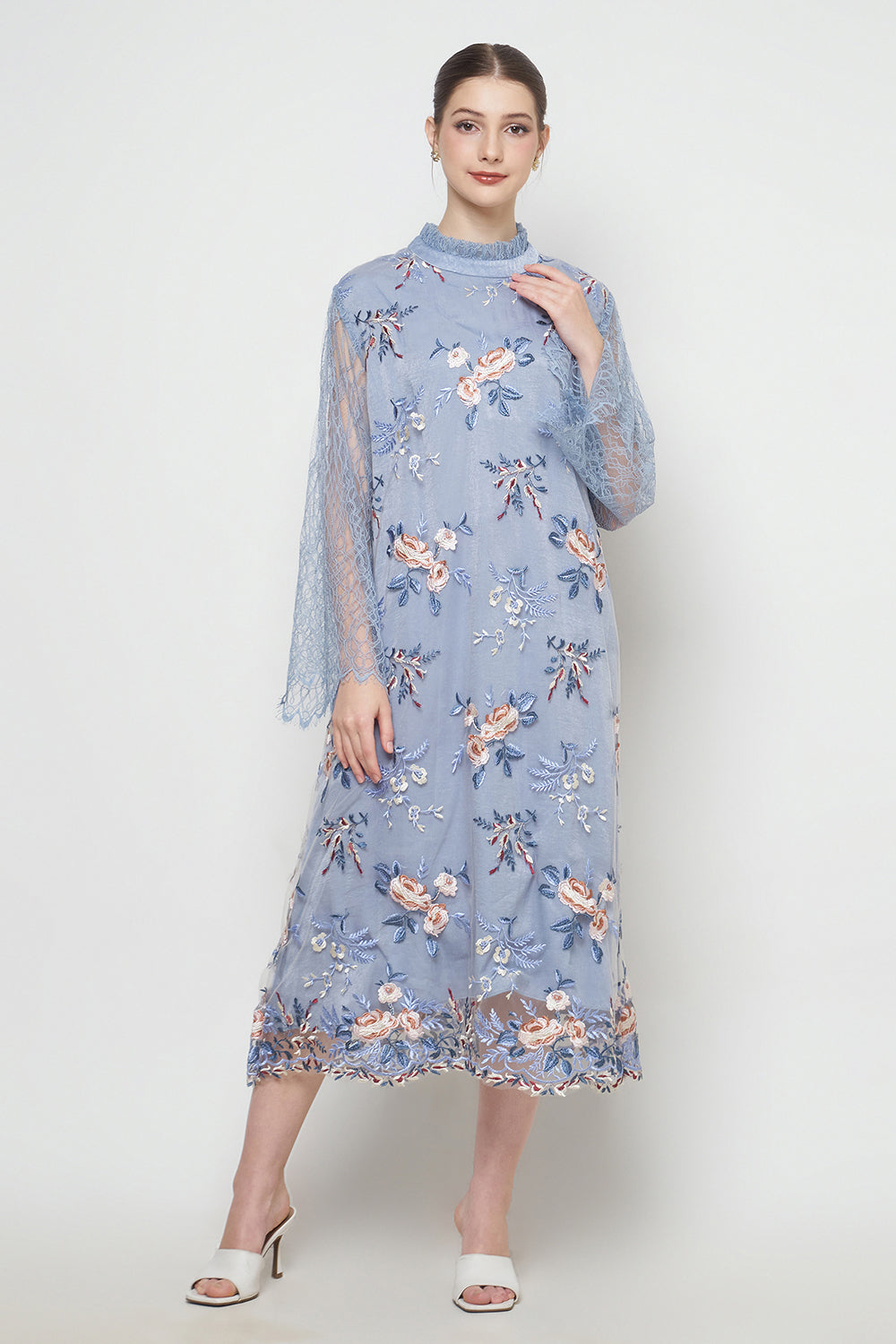 Felicia Dress in Blue