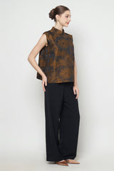 Claire Top in Black Gold