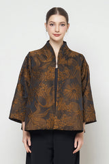 Leona Outer Top in Black Gold