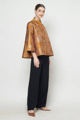Leona Outer Top in Terracotta
