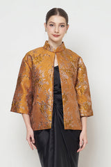 Klaira Outer Top in Terracotta