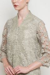Dinara Kebaya Top in Sage Green