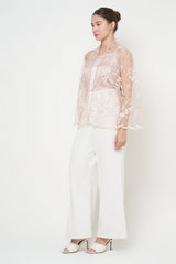 Aliva Outer Top in Blush Pink