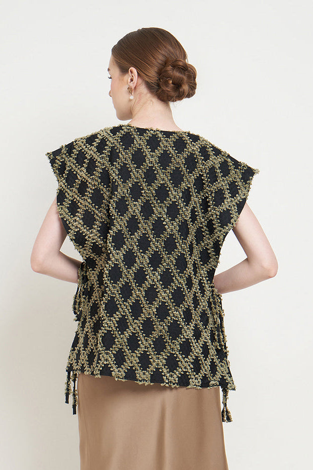 Ratih Top in Emerald Green