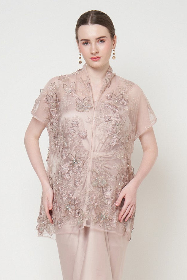 Risha Top in Dusty Rose