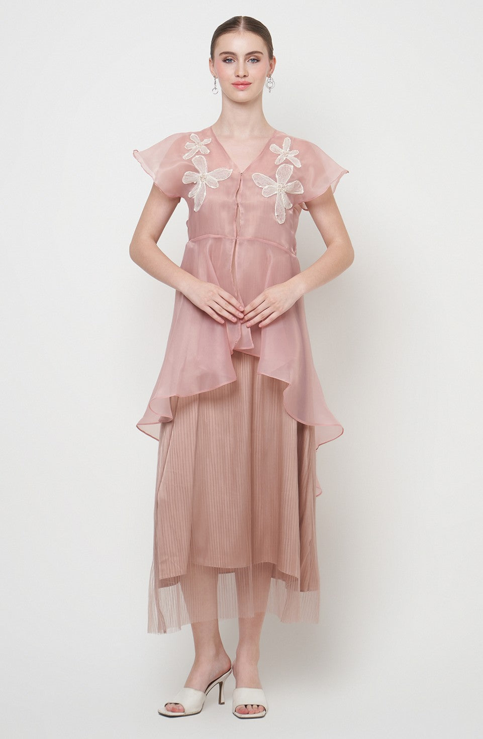 Helena Dress in Pink