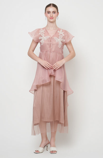 Helena Dress in Pink