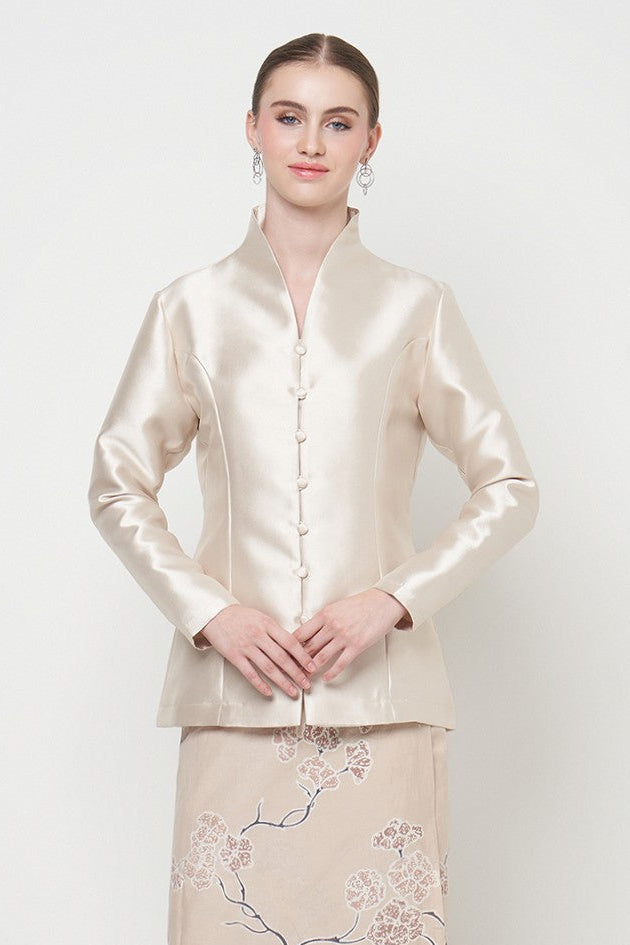 Rania Kebaya Top in Cream