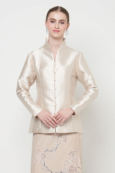 Rania Kebaya Top in Cream