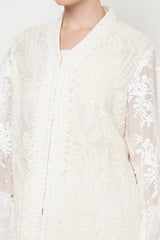 Gandini Tunic Top in Broken White