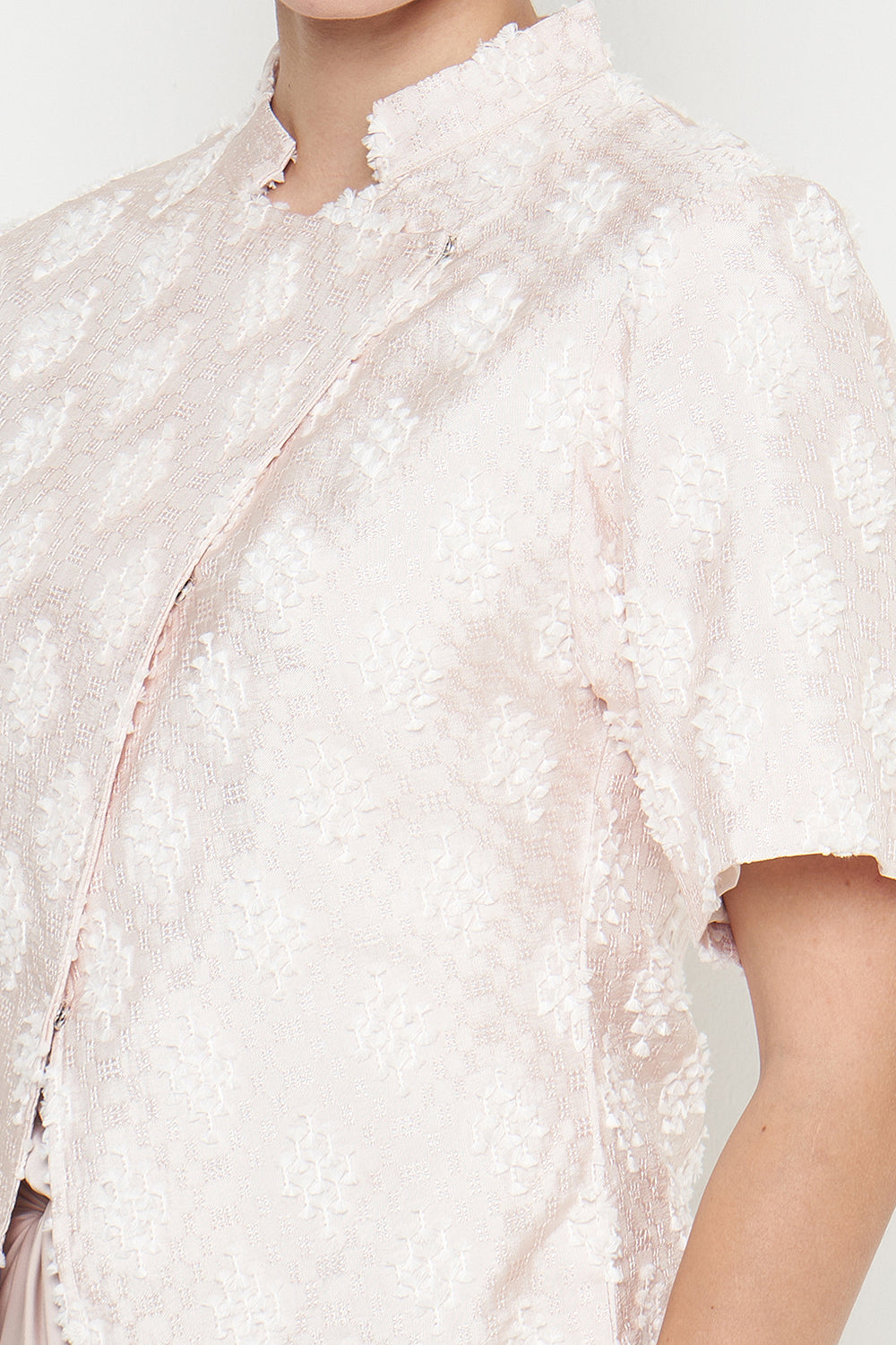 Lantari Kebaya Top in Nude