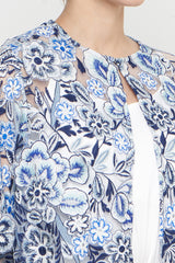 Allesia Outer Top in Blue