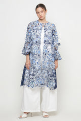 Allesia Outer Top in Blue