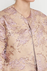Klaira Outer Top in Bronze Lilac