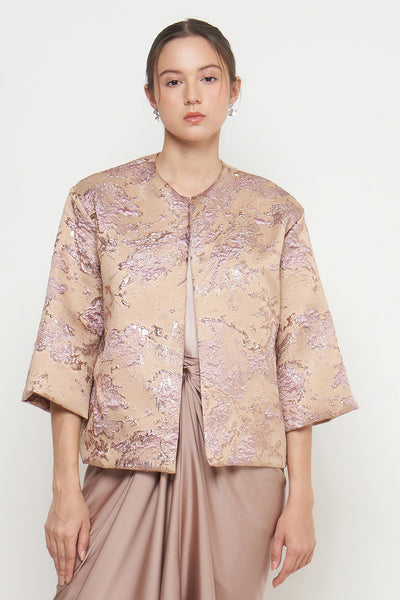Klaira Outer Top in Bronze Lilac