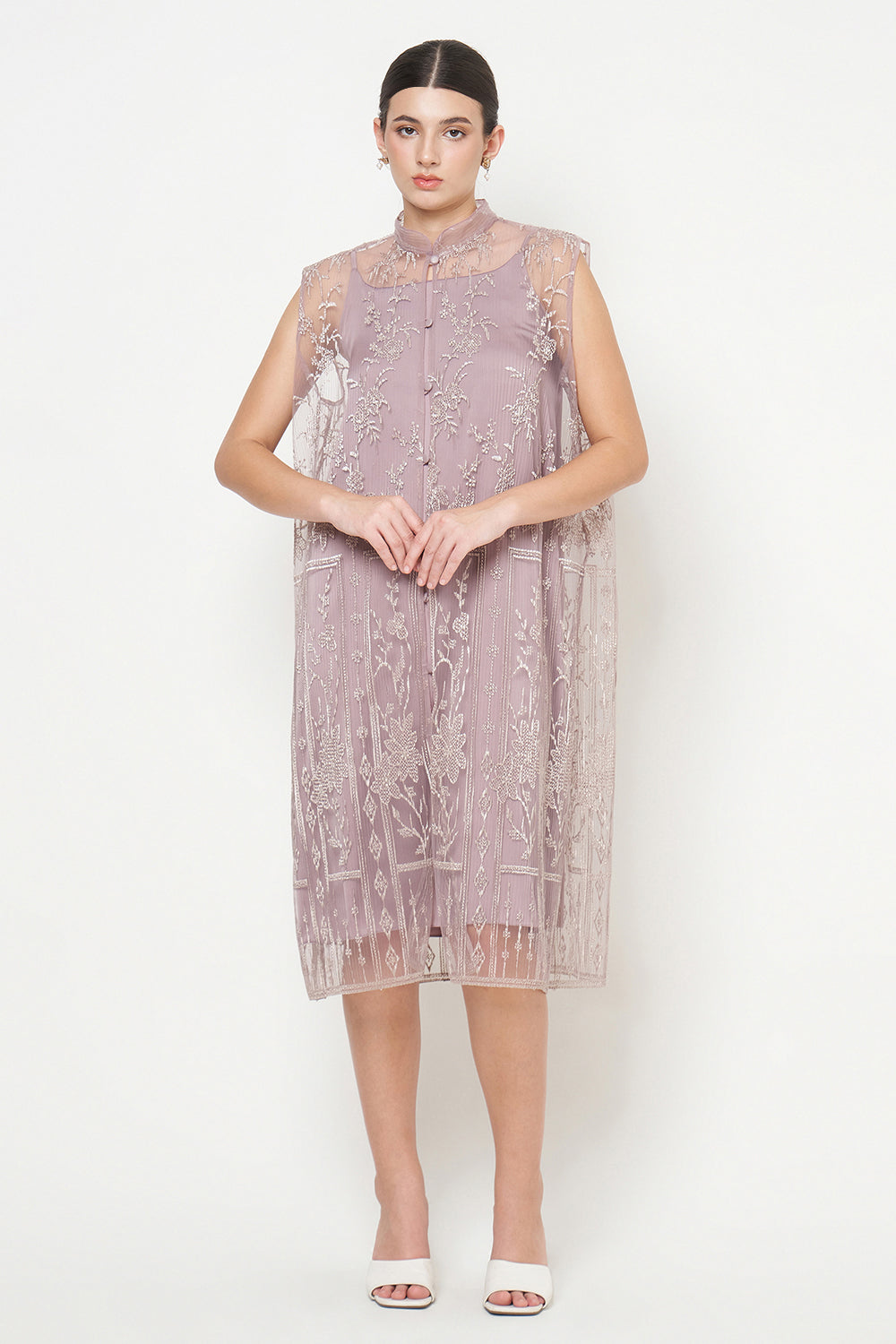 Mayleen Dress in Mauve
