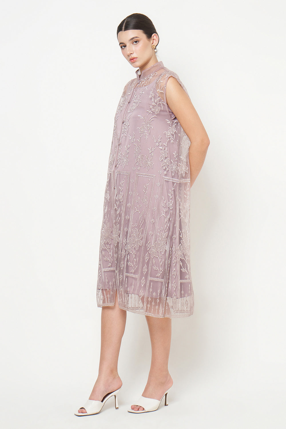 Mayleen Dress in Mauve