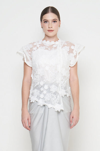 Lily Top in White