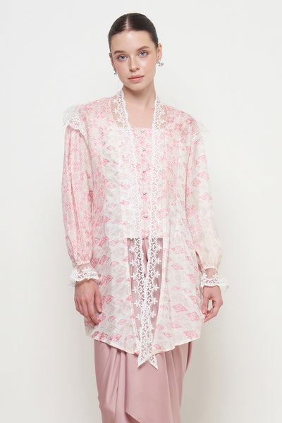 Hansara Top in Dusty Pink