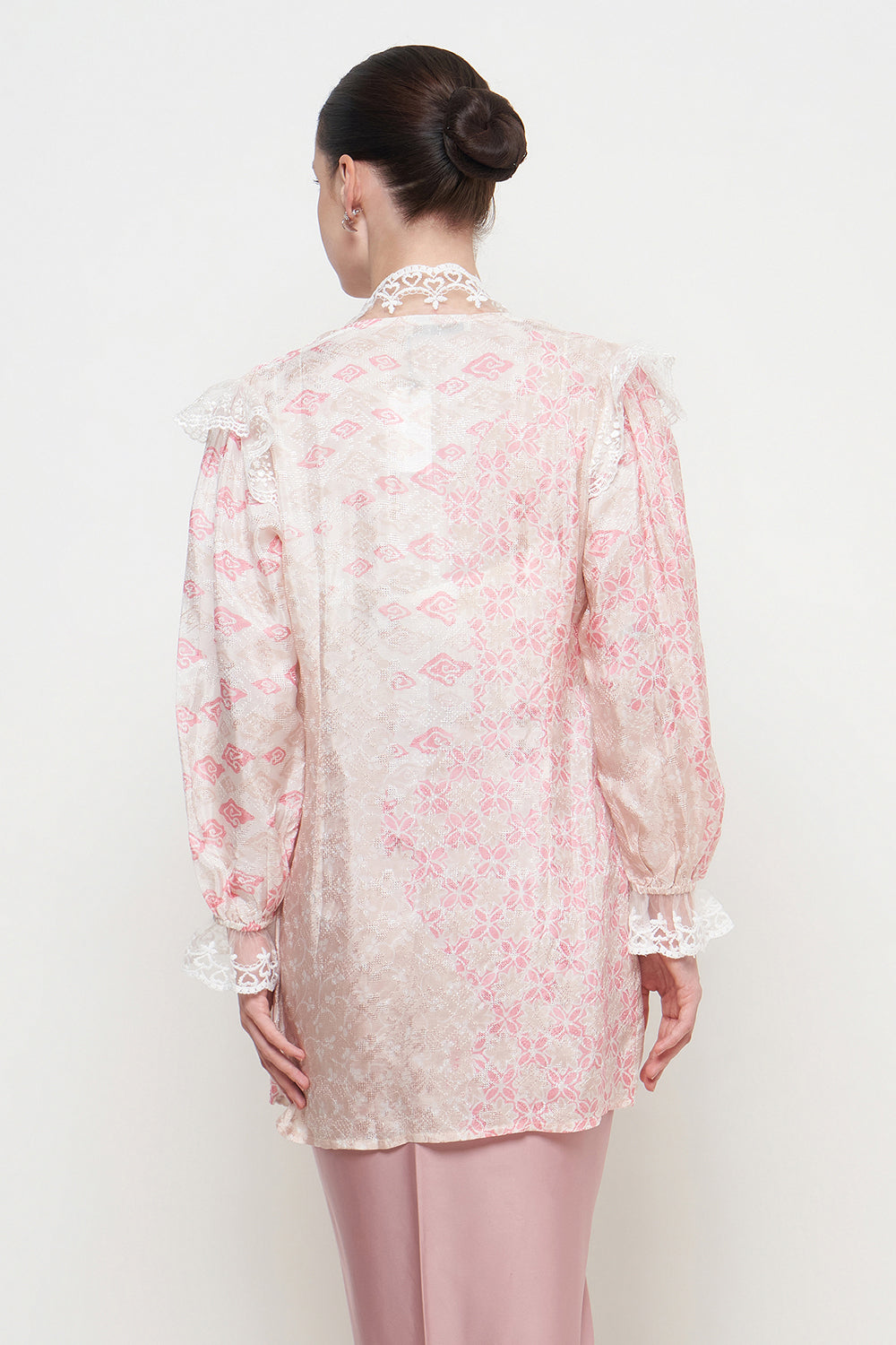 Hansara Top in Dusty Pink