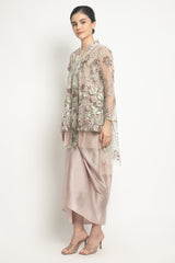 Anaia Kebaya Top in Pinkish White