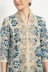 Dinara Kebaya in Sapphire Blue