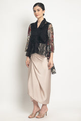 Esme Outer Top in Black Floral