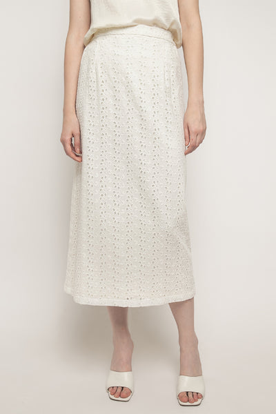 Ziya Skirt in White