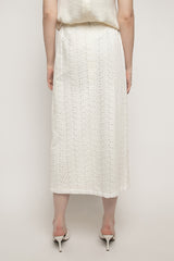 Ziya Skirt in White