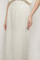 Ziya Skirt in White