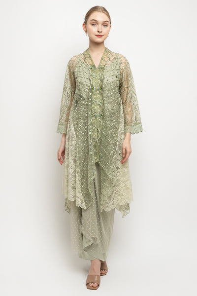 Alana Kebaya Set in Green