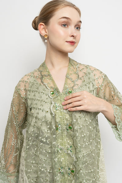 Alana Kebaya Set in Green