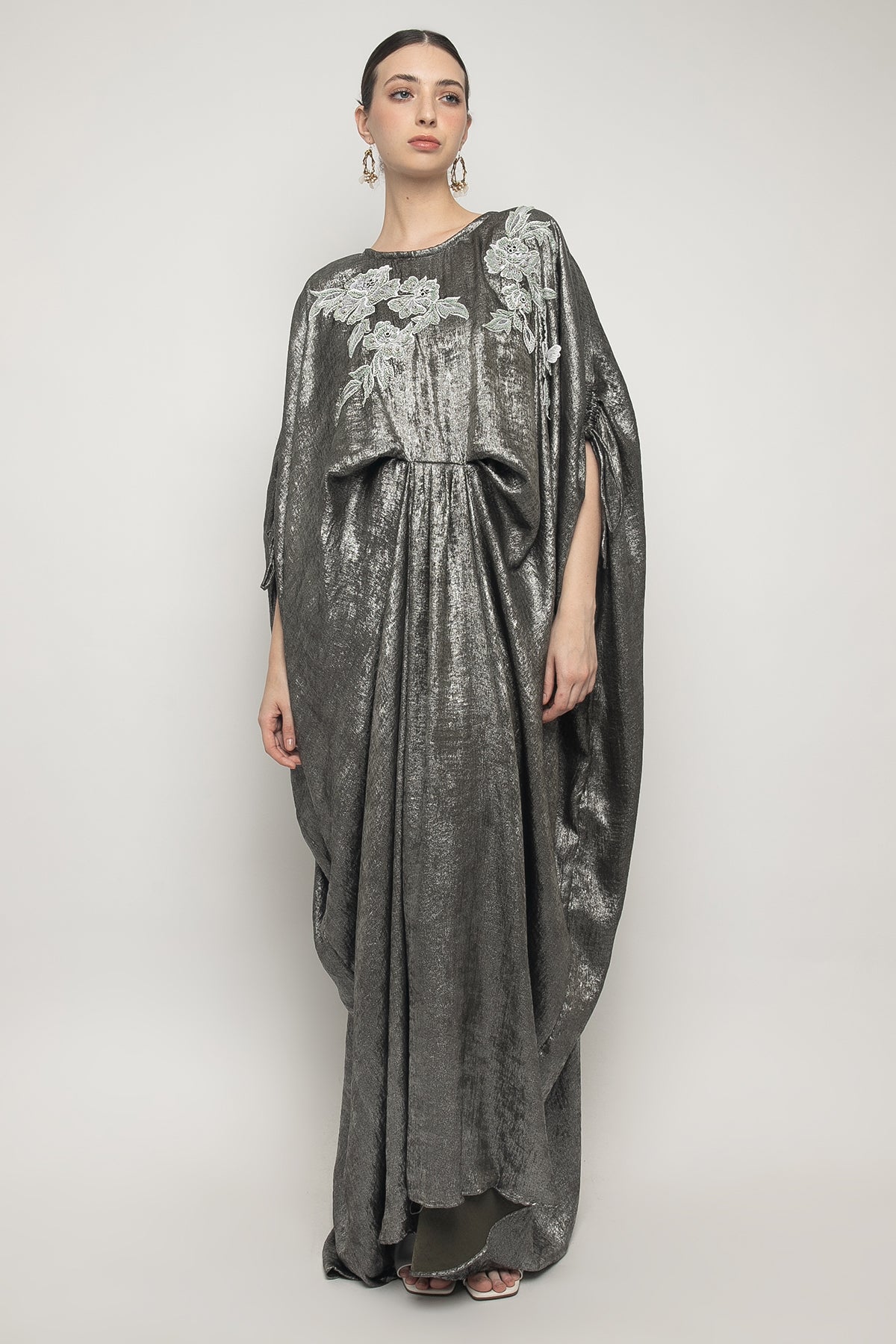 Ophelia Kaftan Dress in Emerald Green by Byasa Official | Dresshaus Ophelia Kaftan Dress in Emerald Green by Byasa Official | Dresshaus