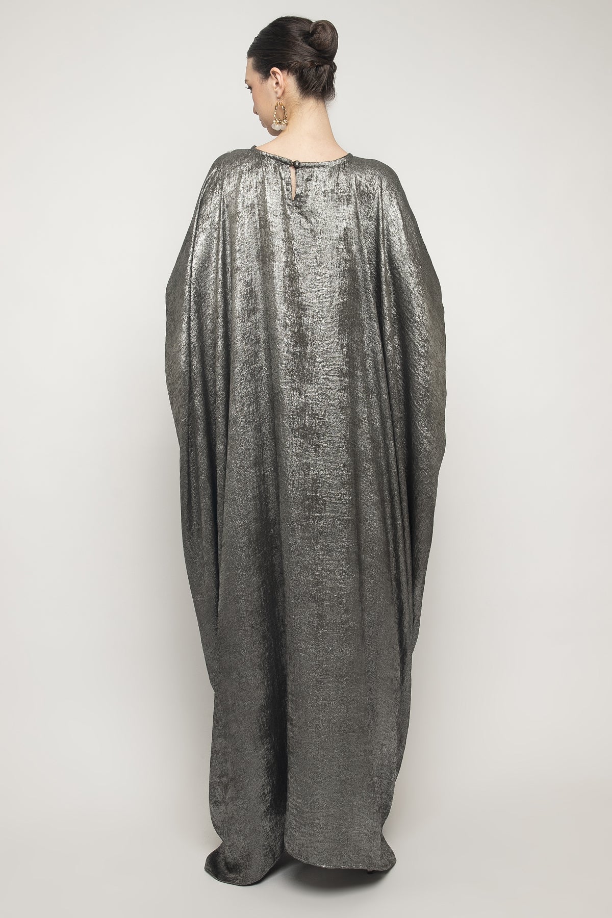 Ophelia Kaftan Dress in Emerald Green by Byasa Official Dresshaus