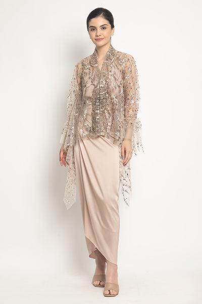 Rania Kebaya Set in Brown Gold