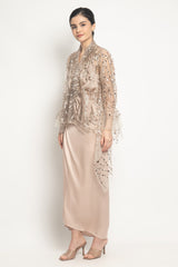 Rania Kebaya Set in Brown Gold