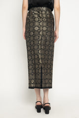 Songket Skirt in Black