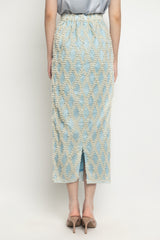 Tenun Skirt in Blue