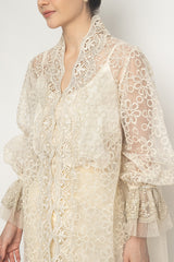 Zana Kebaya Set in Ivory