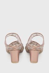 Cattleya Shoes in Rose Gold