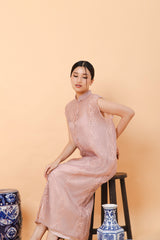 Chayra Dress in Rosegold